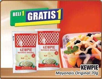 Promo Harga KEWPIE Mayonnaise Original 70 gr - Hari Hari