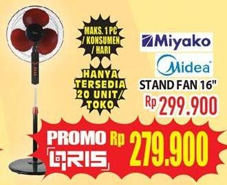 Promo Harga MIYAKO/MIDEA Kipas Angin 16"  - Hypermart