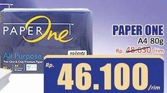 Promo Harga Paperone Kertas All Purpose A4 80 G 500 sheet - Hari Hari