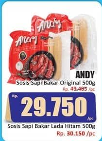 Promo Harga Andy Sosis Bakar Original 500 gr - Hari Hari