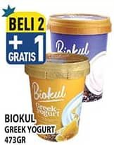 Promo Harga Biokul Greek Yogurt 473 gr - Hypermart