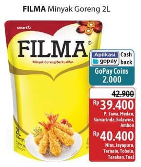 Promo Harga Filma Minyak Goreng 2000 ml - Alfamidi