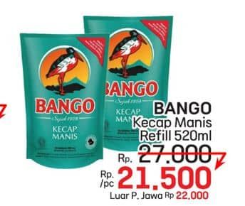 Promo Harga Bango Kecap Manis 520 ml - LotteMart