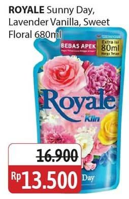 Promo Harga So Klin Royale Parfum Collection Sunny Day, Lavender Vanilla, Sweet Floral 720 ml - Alfamidi