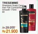 Promo Harga TRESEMME Shampoo Scalp Care, Anti Hair Fall, Keratin Smooth 170 ml - Indomaret