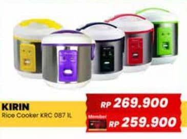 Promo Harga Kirin KRC 087  - Yogya