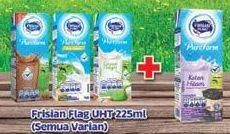 Promo Harga FRISIAN FLAG Susu UHT Purefarm All Variants per 3 pcs 225 ml - Indomaret