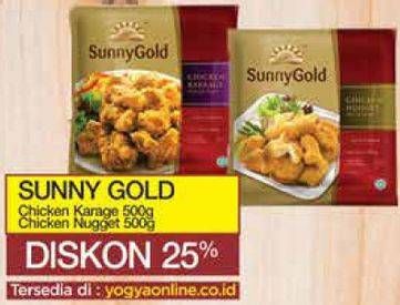 Promo Harga Sunny Gold Chicken Karage/Nugget  - Yogya