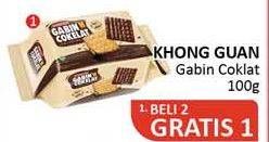 Promo Harga NISSIN Biskuit Gabin Chocolate 100 gr - Alfamidi
