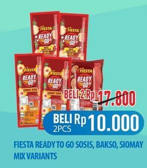 Promo Harga Fiesta Ready To Go All Variants 54 gr - Hypermart