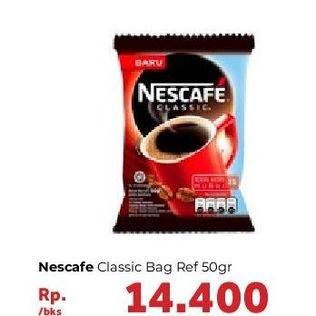 Promo Harga NESCAFE Classic Coffee 50 gr - Carrefour
