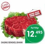 Promo Harga Daging Sengkel (Shankle) per 100 gr - Superindo