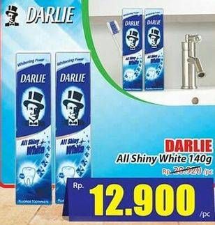 Promo Harga DARLIE Toothpaste All Shiny White 140 gr - Hari Hari