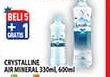 Promo Harga CRYSTALLINE Air Mineral 330 ml - Hypermart