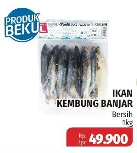 Promo Harga Ikan Kembung Banjar Tanpa Insang Isi Perut  - Lotte Grosir