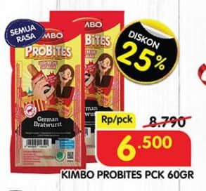 Promo Harga Kimbo Probites All Variants 60 gr - Superindo