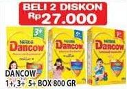 Promo Harga DANCOW Advanced Excelnutri+ 1+/3+/5+ 800 gr - Hypermart