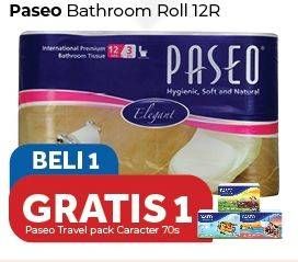 Promo Harga PASEO Toilet Tissue 12 roll - Carrefour