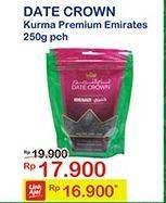 Promo Harga DATECROWN Kurma Premium 250 gr - Indomaret