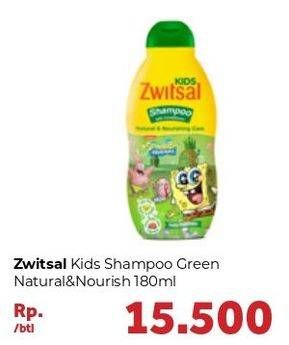 Promo Harga ZWITSAL Kids Shampoo Natural Nourishing Care 180 ml - Carrefour