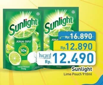 Promo Harga Sunlight Pencuci Piring Jeruk Nipis 100 910 ml - Hypermart