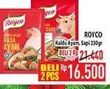 Promo Harga Royco Penyedap Rasa Sapi, Ayam 230 gr - Hypermart