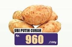 Promo Harga Ubi Putih per 100 gr - Hari Hari