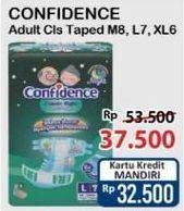 Promo Harga Confidence Adult Diapers Classic Night L7, M8, XL6 6 pcs - Alfamart