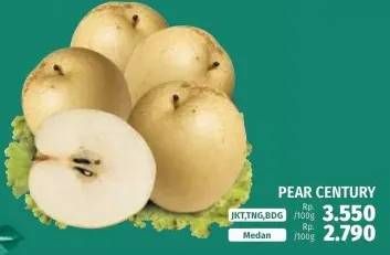 Promo Harga Pear Century per 100 gr - LotteMart