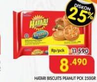 Promo Harga Asia Hatari Jam Biscuits Peanut 250 gr - Superindo