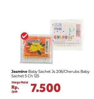 Promo Harga JASMINE Baby Cotton Buds JS 206, CH 125  - Carrefour