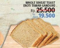 Promo Harga Whole Wheat Toast  - LotteMart