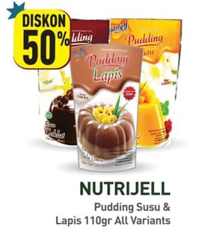 Promo Harga Nutrijell Pudding All Variants 110 gr - Hypermart