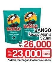 Promo Harga Bango Kecap Manis 520 ml - LotteMart