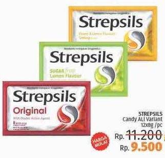 Promo Harga STREPSILS Candy All Variants 12 pcs - LotteMart