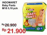 Promo Harga INDOMARET Baby Pants M18, L16  - Indomaret