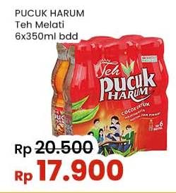 Promo Harga Teh Pucuk Harum Minuman Teh Jasmine 350 ml - Indomaret