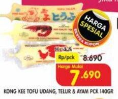 Promo Harga Kong Kee Tofu Udang, Telur Spesial, Ayam 140 gr - Superindo