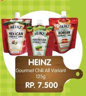 Promo Harga HEINZ Gourmet Chili All Variants 125 gr - Yogya