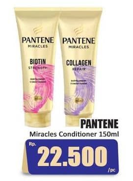 Promo Harga Pantene Conditioner Miracle 150 ml - Hari Hari