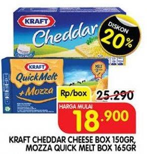 Kraft Cheddar/Quick Melt Mozza