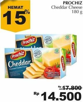 Promo Harga PROCHIZ Keju Cheddar 180 gr - Giant