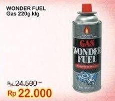 Promo Harga WONDERFUEL Gas Tabung 220 gr - Indomaret