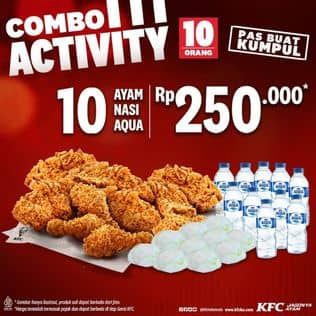 Promo Harga Combo Activity  - KFC