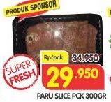 Promo Harga Paru Sapi Slice 200 gr - Superindo