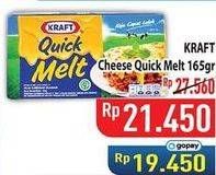 Promo Harga Kraft Quick Melt 165 gr - Hypermart