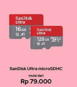 Promo Harga SANDISK Memory Card  - Erafone