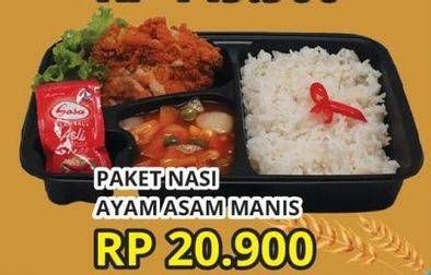 Promo Harga Nasi + Ayam Asam Manis  - Hypermart