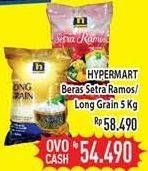 Promo Harga Hypermart Beras Setra Ramos, Long Grain 5 kg - Hypermart