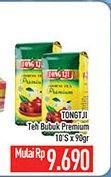 Promo Harga Tong Tji Teh Bubuk Premium Jasmine Tea per 10 pcs 50 gr - Hypermart